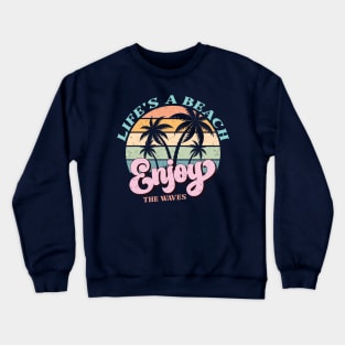 Vintage Surf funny Crewneck Sweatshirt